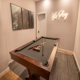 Serenity Awaits' pool table