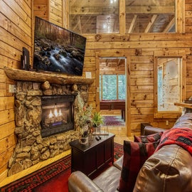 Timber Wolf's cozy living area