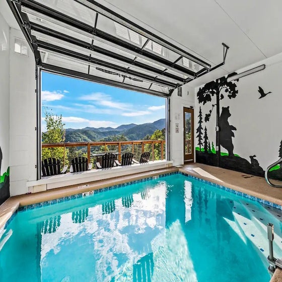 Top of the Summit Lodge's refreshing indoor pool