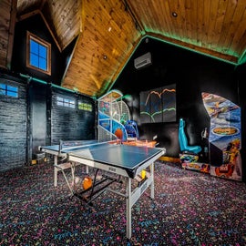 Top of the Summit Lodge's state-of-the-art game room