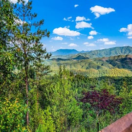 View from Top of the Summit Lodge's relaxing decks