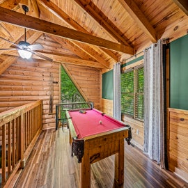 Spruce Ridge's pool table