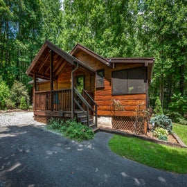 Misty Mountain Cabin' exterior