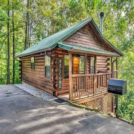 The Blessing Cabin's exterior