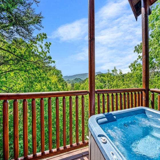 Cades Cove's bubbling hot tub