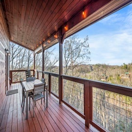 Relaxing deck at Serena's Paradise