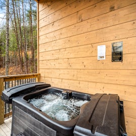 Calling Mountains' bubbling hot tub