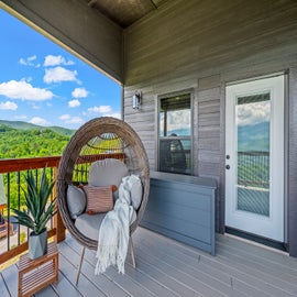 Premier Mountain Views' decks with stunning mountain views