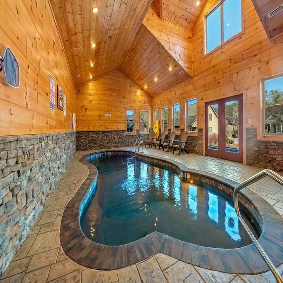 Walden's Creek Lodge's award-winning pool