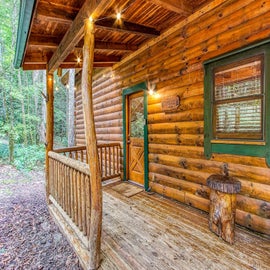 Timber Wolf's inviting front porch