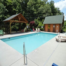 Smoky Mountain Hideout's inviting community pool