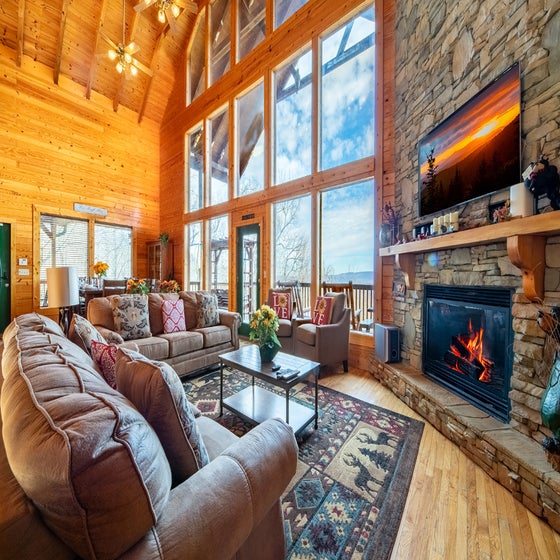 Mountain Estate's Main House living area