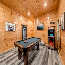 Calling Mountains' fun game room