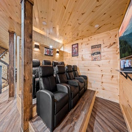 Misty Mountain Chalet's theater