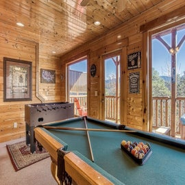 A View is Forever's game room