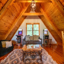 Big Bear Lodge's game loft