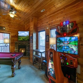 Laurel View Escape's game room