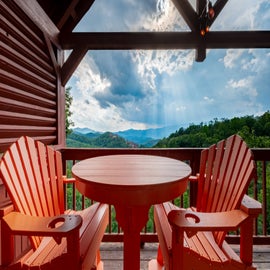 1 Amazing View's relaxing decks with views!