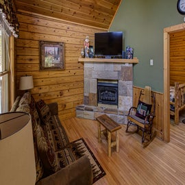 Big Bear Woods' main living area