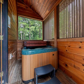 Fantastic Mr. Fox's private hot tub