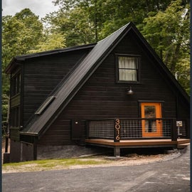 My Tennessee A-Frame's exterior