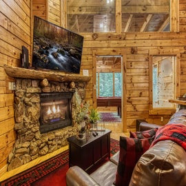 Timber Wolf's cozy living area