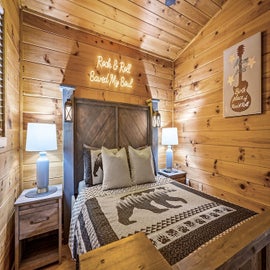 One of A Little Bit Country's comfy bedrooms