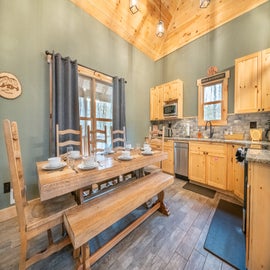 Pinewood Forest's inviting dining area