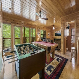 Dolly's Backyard's game room