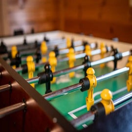 Smoky Mountain Jewel's foosball table