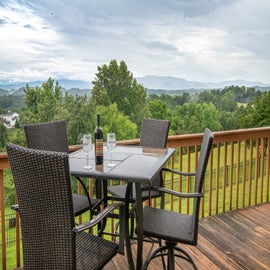 Smoky Mountain Excellence's relaxing decks