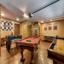 Birchwood Lodge's game room