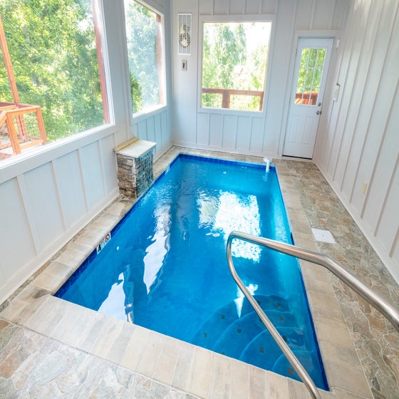 Amazing Grace's refreshing indoor pool