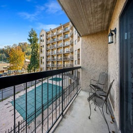 Heart of Gatlinburg's resort view form the balcony