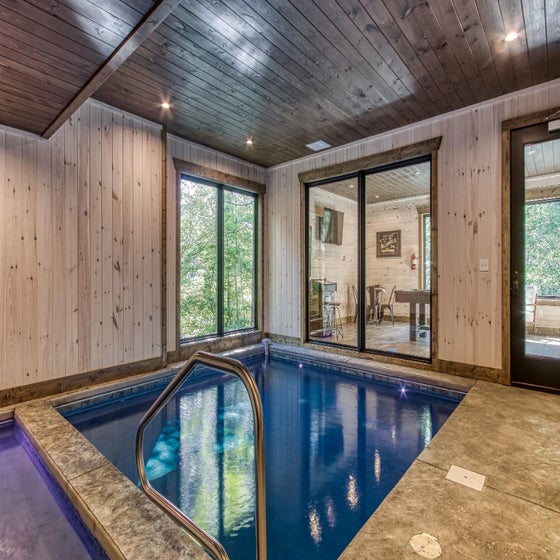 Stonehouse Ridge's Heated Indoor Pool